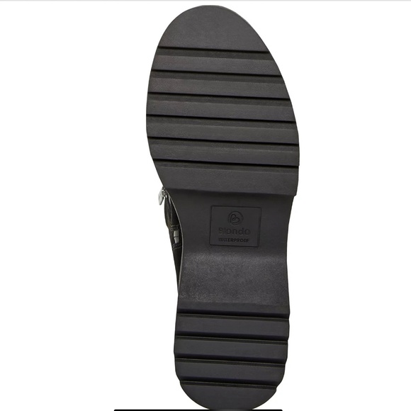 Aqua College Gina Black Suede Leather Boots, Tall Knee High, Size 9.5 M - Picture 5 of 16